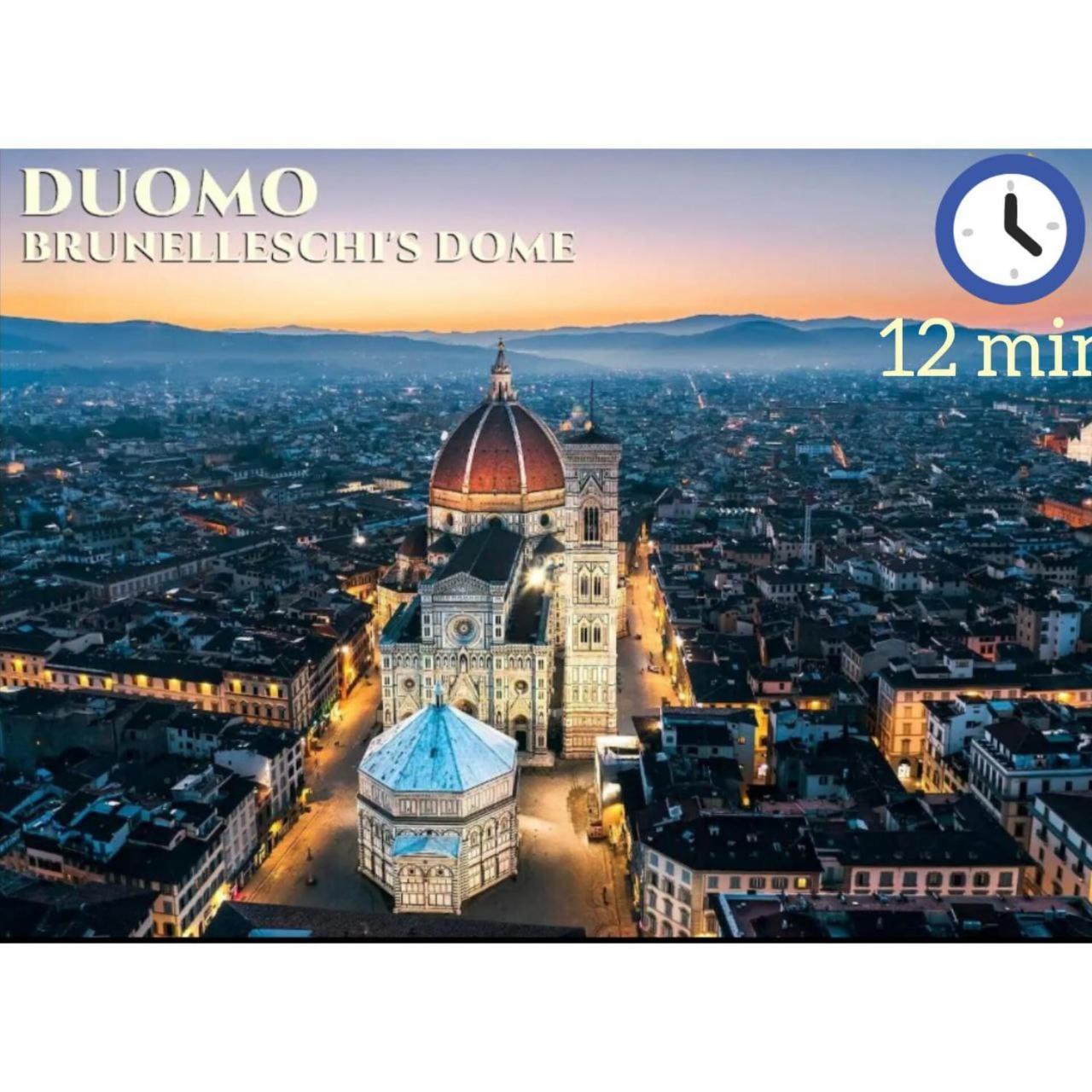 5 Min Dagli Uffizi Suite Wifi Confort Florenz Exterior foto