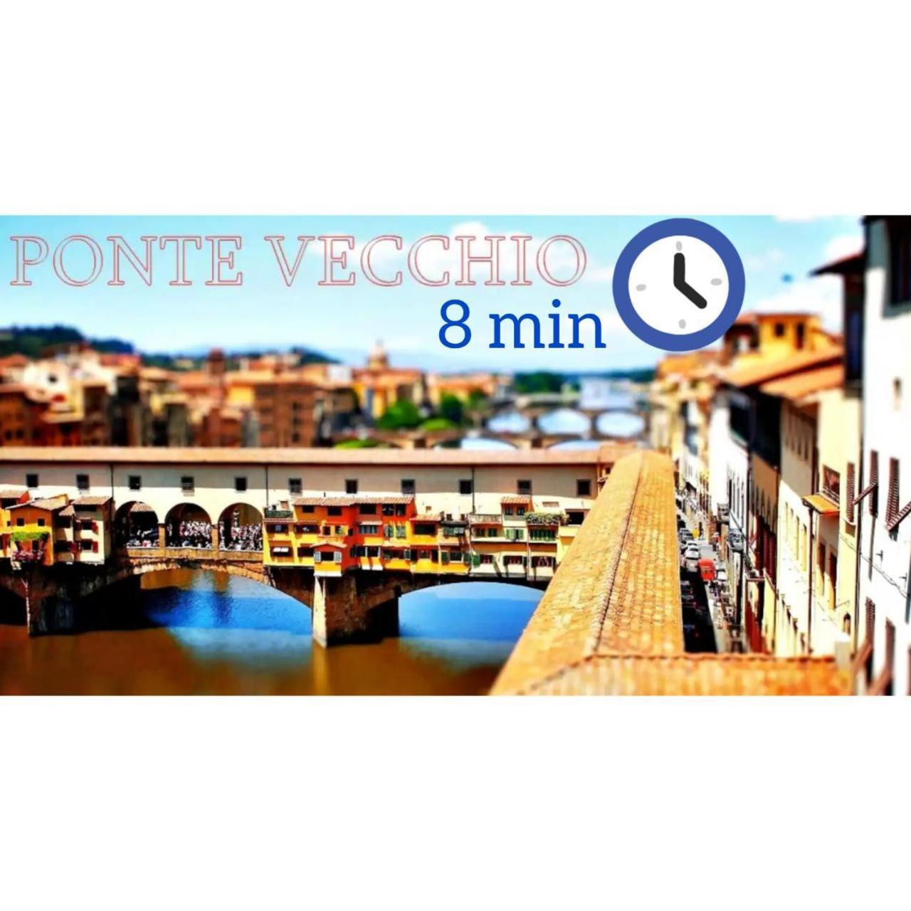 5 Min Dagli Uffizi Suite Wifi Confort Florenz Exterior foto